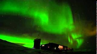 Amazing Aurora Over Sweden  TimeLapsed [upl. by Elnore]