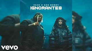 Ignorantes  Bad Bunny Ft Sech Audio Official [upl. by Golightly]