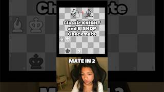 Classic MATE in 2 chess shorts checkmate [upl. by Ihculo338]