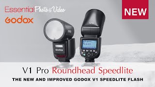 The New Godox V1PRO Roundhead Speedlight [upl. by Nonnarb]