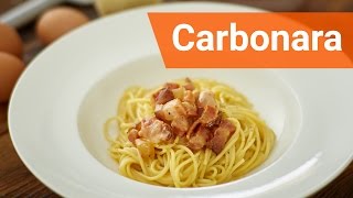 Carbonara  prawdziwy włoski przepis [upl. by Earlene]