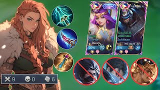 Buff Hilda Hyper Carry Build and Emblem 2024 🔥 Mobile Legends [upl. by Nylanna877]