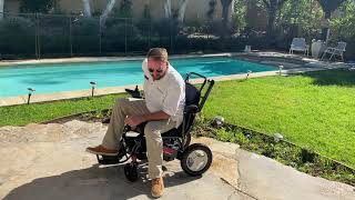 2023 Ranger SpacePro quotCarbonquot Worlds Lightest Heavy Duty Next Generation Folding Electric Wheelchair [upl. by Mag]