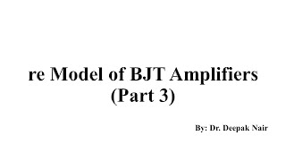 Solving Problems on re Model [upl. by Ahsenahs]