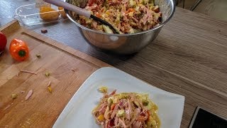 Wurstsalat mit käse einfach und superlecker [upl. by Oruhtra]