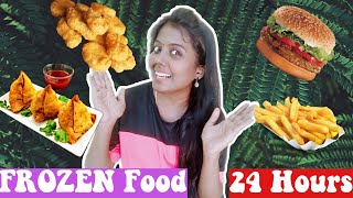 Only Ate Frozen Food For 24 Hours Food Challenge  Tamil   Ready to Eat Instant Food [upl. by Eidod262]