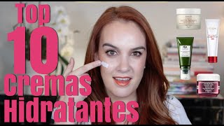 Top 10 cremas hidratantes  Piel grasa mixta seca y madura [upl. by Megdal499]