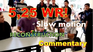 Nouveau WR  525 par Collin Burns solves reconstruction commentary slow motion etc [upl. by Camroc]