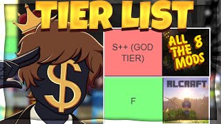 The ULTIMATE Minecraft Modpack Tier List 2023 All The Mods RL Craft Better MC [upl. by Emerald]