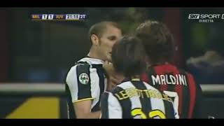 Maldini Attempts to Kill Chiellini [upl. by Cas654]