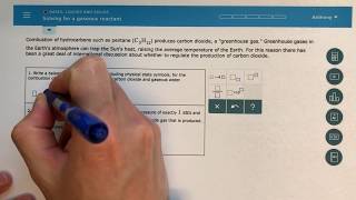 ALEKS  Solving for a Gaseous Reactant [upl. by Zeitler571]