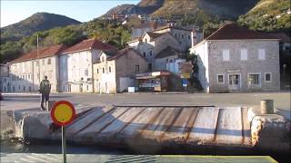 Ferry LepetaneKamenari Montenegro [upl. by Harikahs]