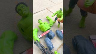 Oh no  Good bye my Dad  Marvel Toys marvel hulk spiderman [upl. by Elbert]