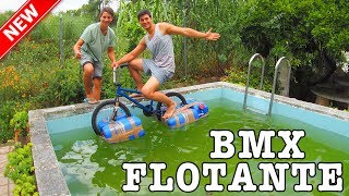 CREAMOS UNA BMX FLOTANTE  Reto extremo [upl. by Holsworth]