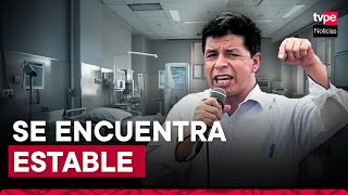 Pedro Castillo se encuentra estable tras sufrir descompensación indicó EsSalud [upl. by Pine]