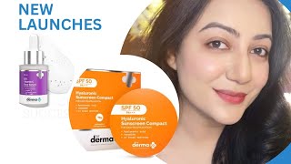 New Skincare Launches  The DermaCo Sunscreen Compact amp 15 Vitamin C Serum [upl. by Mohsen]