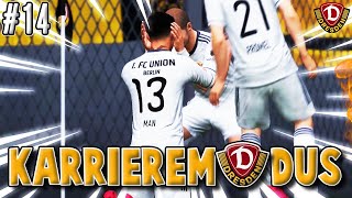 FIFA 21 VERRÜCKTES SPIEL gegen UNION BERLIN  ⚽️ 14 Dynamo Dresden Karriere deutsch [upl. by Newo]