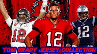 Tom Brady Jersey Collection  Must See [upl. by Inalaehak763]