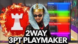 THIS “2WAY 3PT PLAYMAKER” BUILD IS INSANE 91 STEAL 87 3PT 71 STRENGTH amp MORE [upl. by Kane]