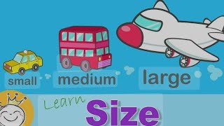 quotSmall Medium Large Teaching Kids About Sizequot [upl. by Hsreh]