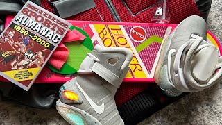 NIKE MAG BACK TO THE FUTURE 1989  2015 review thoughts  and comparisons [upl. by Ailhat]