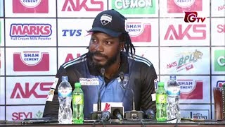 Press Conference after winning BPL final Match 2017 [upl. by Enneiluj]