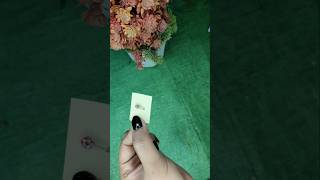 DIY ❤️ nose pin diy nath nose pin😱latest jewelleryyoutubeshortsshortsdiyhandmadeweddiing [upl. by Hulburt]