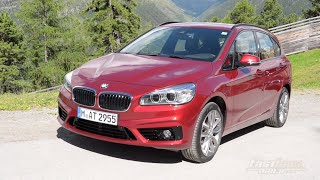 2015 BMW 2 Series Active Tourer Review  Fast Lane Daily [upl. by Gilson793]