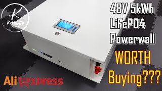 WORTH Buying Cheapest Powerwall battery 48v 100Ah from Alliexpres just €030 per Wh Surprised me [upl. by Wayland]