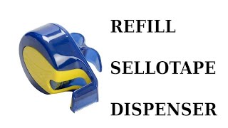 How to Refill Hands On Sellotape On Hand Dispenser and Use It [upl. by Ethelin]