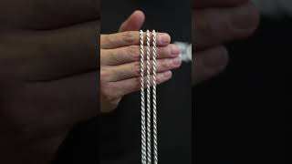 OBSESSED With This 3mm Rope Chain by Luke Zion Jewelry [upl. by Atiana]