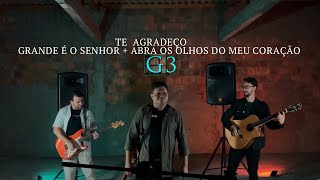 TE AGRADEÇO  GRANDE É O SENHOR  ABRA OS OLHOS DO MEU CORAÇÃO  G3 COVER [upl. by Novah]