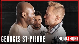 GEORGES STPIERRE Best Welterweight Debate Life After UFC Khabib  P4P Kamaru Usman Henry Cejudo [upl. by Stoddard]