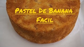 Transforma Harina De Caja en un Pastel De Platano Delicioso [upl. by Adraynek]