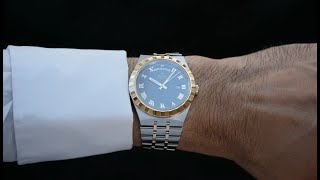 4K Tudor Royal 41mm TwoTone Handson Review Analysis Wrist shots amp Beyond  Hafiz J Mehmood [upl. by Ecaroh]