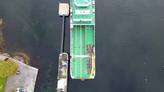 The ferry Lifjord arriving at Torvikbygd ferry terminal [upl. by Alard]