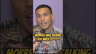 David Benavidez REVEALS why he WANTED to fight Morrell [upl. by Artenak]