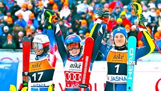 FIS Alpine Ski World Cup  Womens Slalom Run 2  Jasna SVK  2024 [upl. by Samanthia]