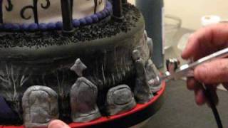 Cakes Ep 1  Nightmare Before Xmas Birthday Cake [upl. by Cowan]