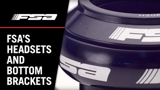 FSA Headsets and Bottom Brackets  Introducing Our Range [upl. by Anerda]