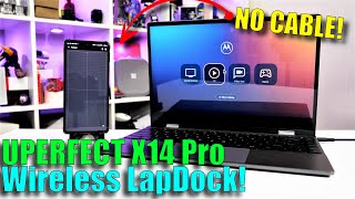 UPerfect X14 Pro Wireless LapDock Can we FINALLY cut the cable [upl. by Baillieu237]