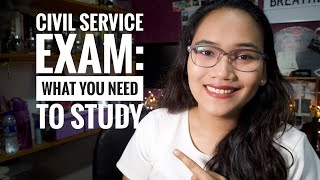 Civil Service Exam Coverage  What you need to study [upl. by Suilienroc]