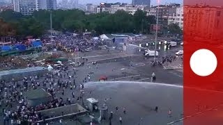 Polis Gezi Parkına girdi [upl. by Novikoff105]