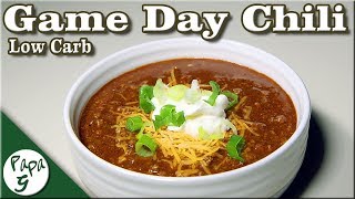 The Best Easy Chili Recipe  Low Carb Keto Chili [upl. by Llorrac874]