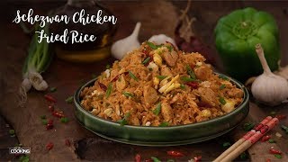 Schezwan Chicken Fried Rice  Street Food  Indo Chinese Food  Chicken Recipes [upl. by Beore798]