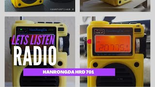 HanRongDa HRD701 Upgraded Version Radio [upl. by Nilhtac80]