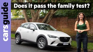 Is this small SUV big enough for a family Mazda CX3 2022 Maxx Sport 2WD review  4K [upl. by Iveel]