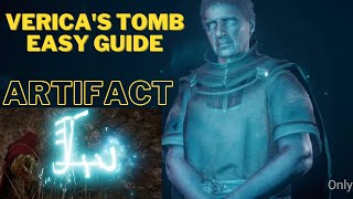 Vericas Tomb Puzzle Guide amp Artifact Location  New Tombs of The Fallen  AC Valhalla [upl. by Damian]