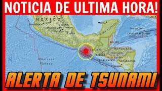 ULTIMAS NOTICIAS MEXICO ALERTA DE TSUNAMI POR TEMBLOR EN MEXICO DE 8 GRADOS Tenemosismo [upl. by Hibben]