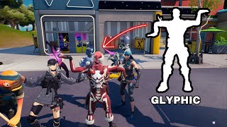 Flexing Glyphic Emote Before It Comes Back Party Royale [upl. by Lem730]